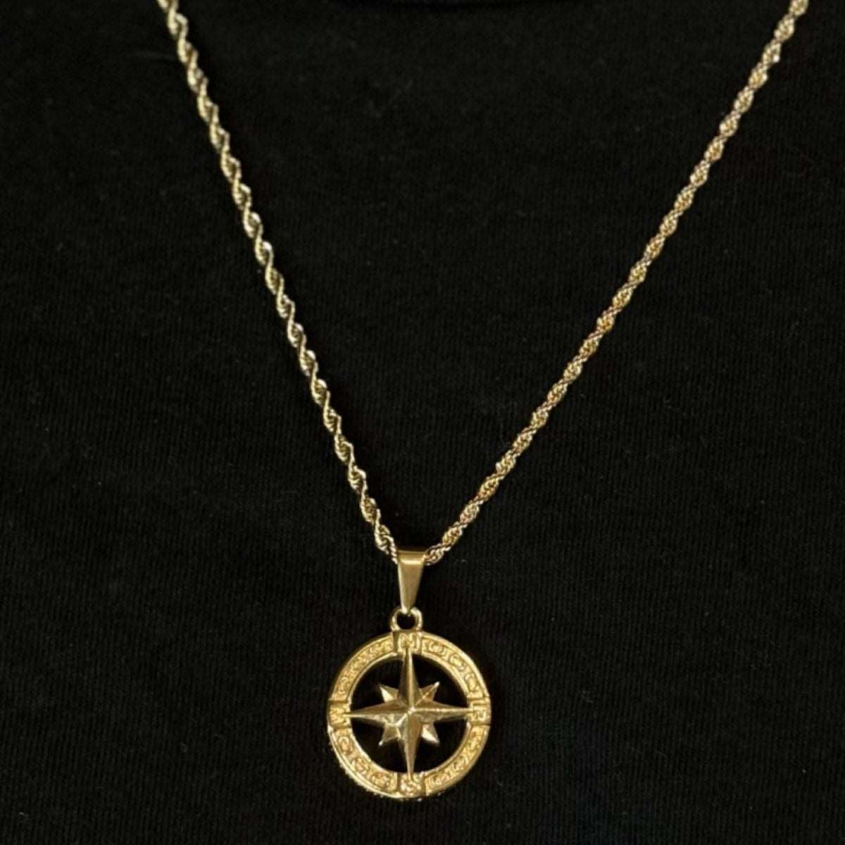 Compass Pendant Necklace